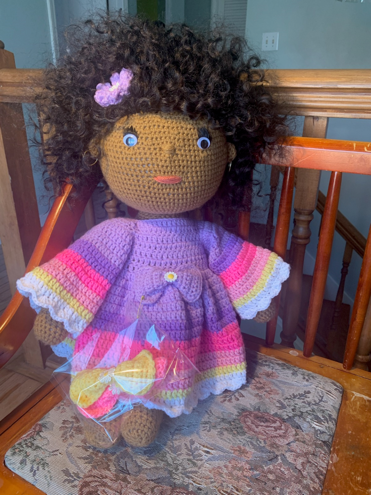 Bohemian Doll Purple Dress