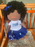 Zeta Sorority Doll