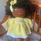 Bohomeian Girl Yellow Dress