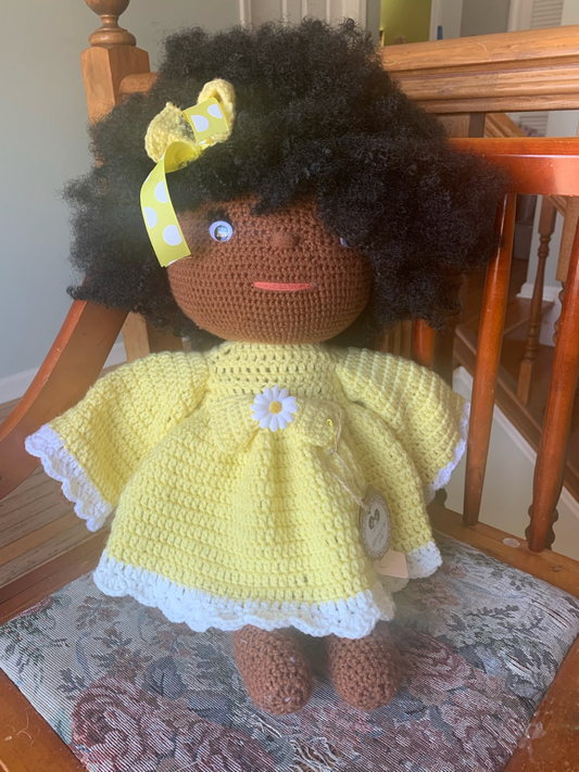 Bohomeian Girl Yellow Dress