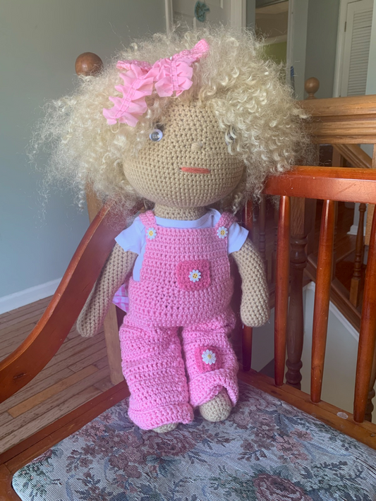 Country Girl Pink Doll