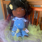 Country Girl Blue Doll