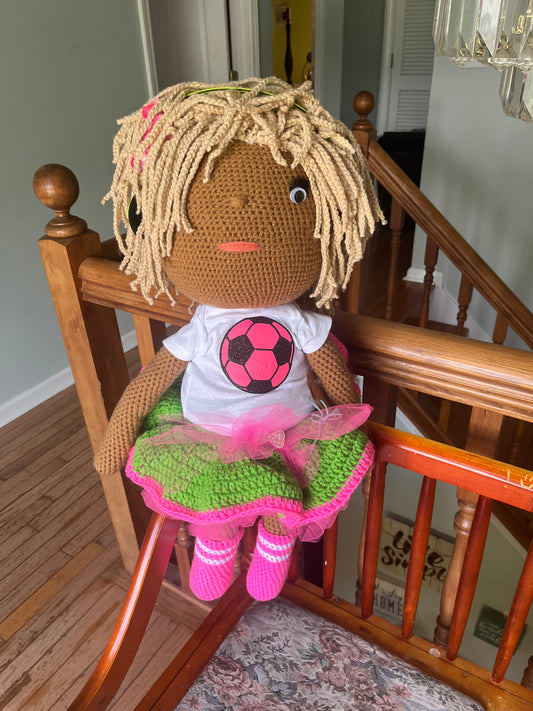 Soccer Girl Doll