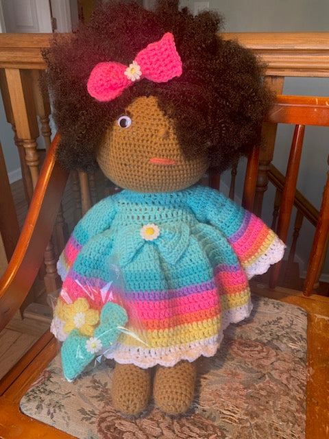 Bohemian Girl Doll Turqouise