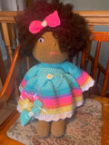 Bohemian Girl Doll Turqouise