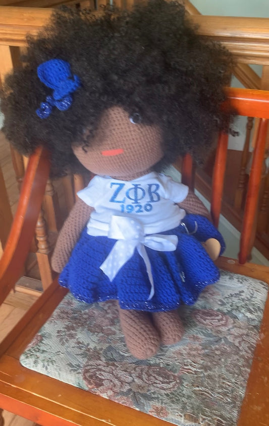 Zeta Sorority Doll