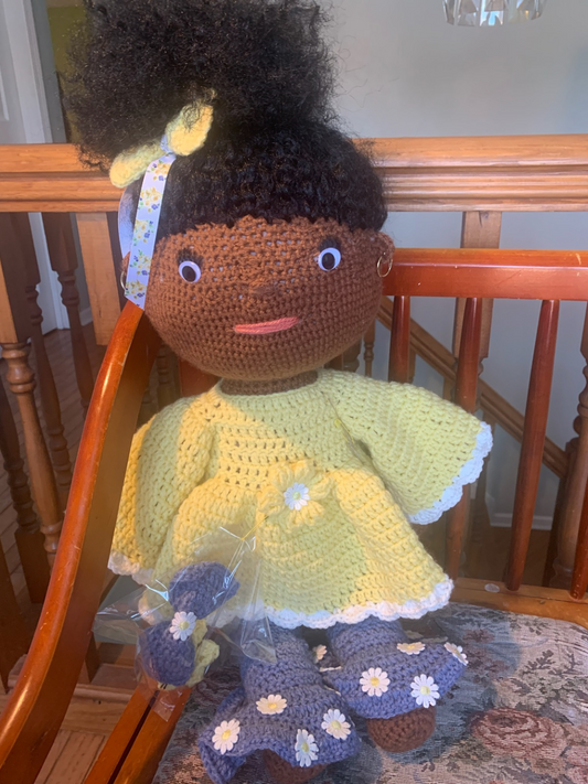 Bohemian Doll Yellow Blouse